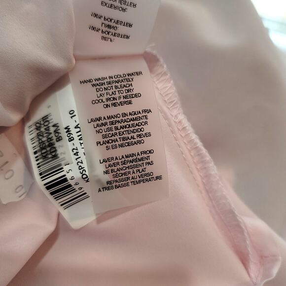 Kensie Floral High-Low Maxi Dress in Blush Size 10, NWT - Picture 8 of 14